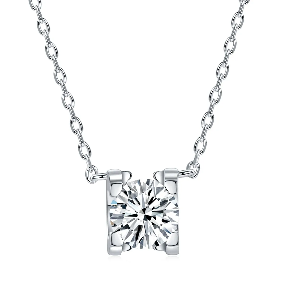 Christmas Gifts 1CT 2CT Real 925 Sterling Silver Moissanite Pendant Necklace Diamond Test Passed For Women Wedding Fine Jewelry
Christmas Gifts 1CT 2CT Real 925 Sterling Silver Moissanite Pendant Necklace Diamond Test Passed For Women Wedding Fine Jewelry