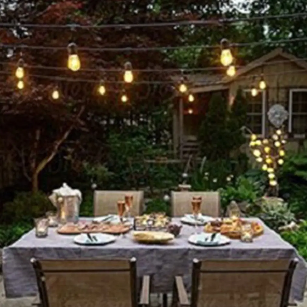 IP65 14,6 м 15 светодиодных светильник ильников E27 Светодиодная Ретро лампа сказосветильник рлянда s Уличная Гирлянда Свет праздник свадьба укра... 
IP65 14,6 м 15 светодиодных светильник ильников E27 Светодиодная Ретро лампа сказосветильник рлянда s Уличная Гирлянда Свет праздник свадьба укра...