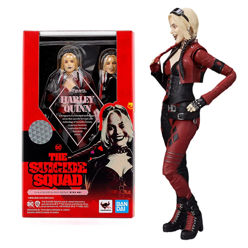 Bandai Genuine Marvel Legends Anime Figure SHF Suicide Squad Harleen Quinzel Model Anime Action Figure Toys for Children
Bandai Genuine Marvel Legends Anime Figure SHF Suicide Squad Harleen Quinzel Model Anime Action Figure Toys for Children
