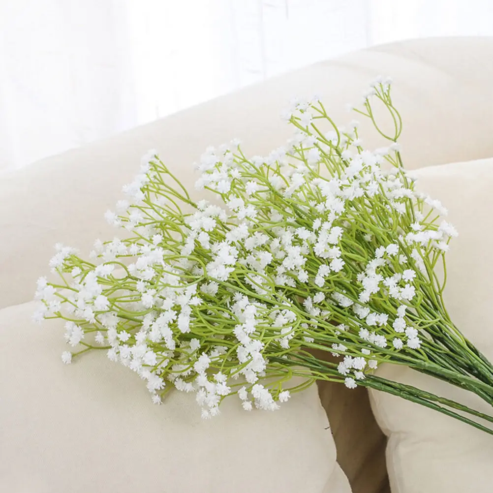 Gypsophila Silk Flowers Artificial Fake Babys Breath Bouquet Home Wedding Party Decorations Decor
Gypsophila Silk Flowers Artificial Fake Babys Breath Bouquet Home Wedding Party Decorations Decor