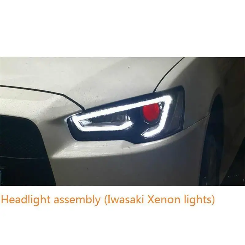 Lamp Daytime Assembly Cob Running Drl Luces Led Para Auto Car Lighting Headlights Rear Lights 17 18 FOR Mitsubishi Lancer-ex | Автомобили