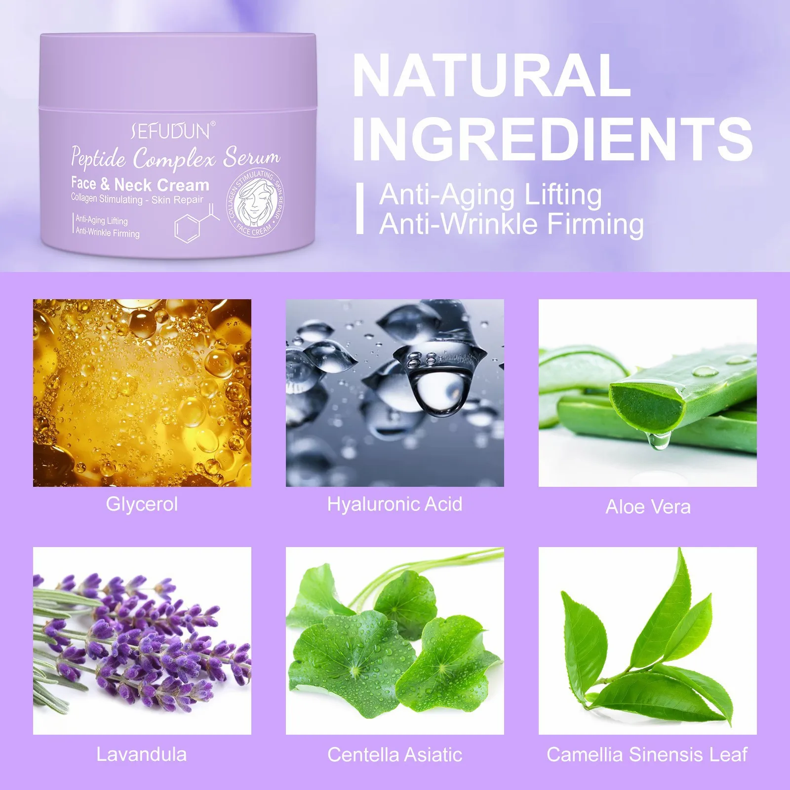 HAICAR Personal Skin Care face cream tightness Peptides Cream Whitening Moisturizing Face Cream Combats Wrinkles Concealer Care
HAICAR Personal Skin Care face cream tightness Peptides Cream Whitening Moisturizing Face Cream Combats Wrinkles Concealer Care