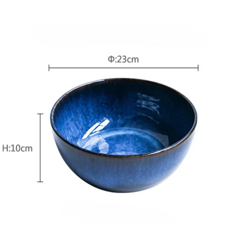 Retro Super Big Fruit Salad Bowl Ceramic Blue Porcelain Dropping Bowl Wholesale Tableware Deep Bowl Deep Blue Big Capacity Bowl
Retro Super Big Fruit Salad Bowl Ceramic Blue Porcelain Dropping Bowl Wholesale Tableware Deep Bowl Deep Blue Big Capacity Bowl