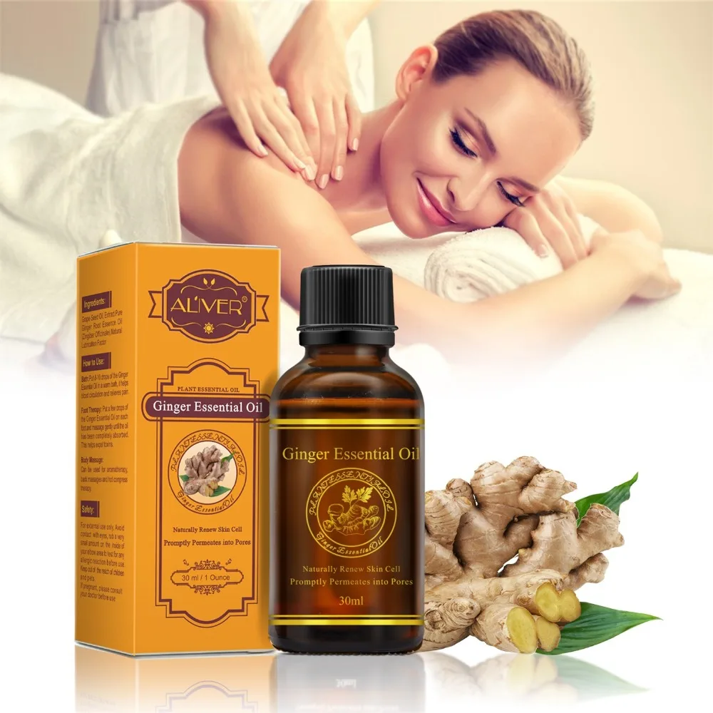 30ml Pure Plant Essential Oils Ginger Relax Improve Sleep Massage Thermal Body Oil Body Skin Care Hot Sale Drop Shipping
30ml Pure Plant Essential Oils Ginger Relax Improve Sleep Massage Thermal Body Oil Body Skin Care Hot Sale Drop Shipping