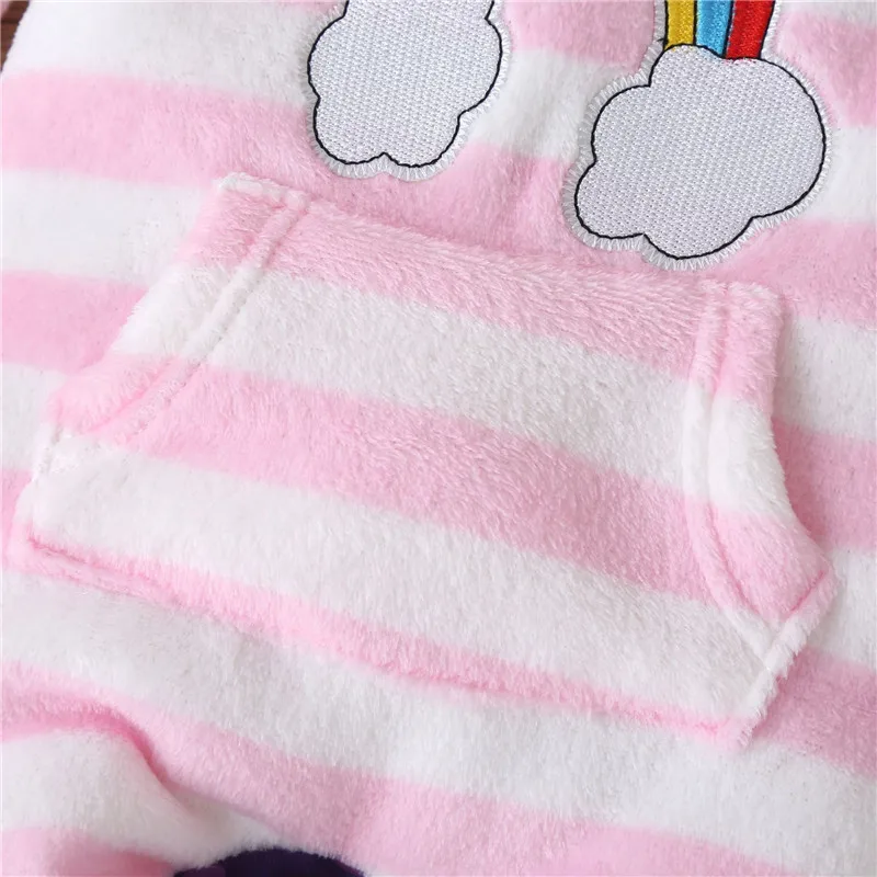 Baby Girl Fall Winter Warm Fleece Plush Romper 0-18M Newborn Infant Casual Cotton Long Sleeve O Neck Striped Jumpsuit Outfit
Baby Girl Fall Winter Warm Fleece Plush Romper 0-18M Newborn Infant Casual Cotton Long Sleeve O Neck Striped Jumpsuit Outfit