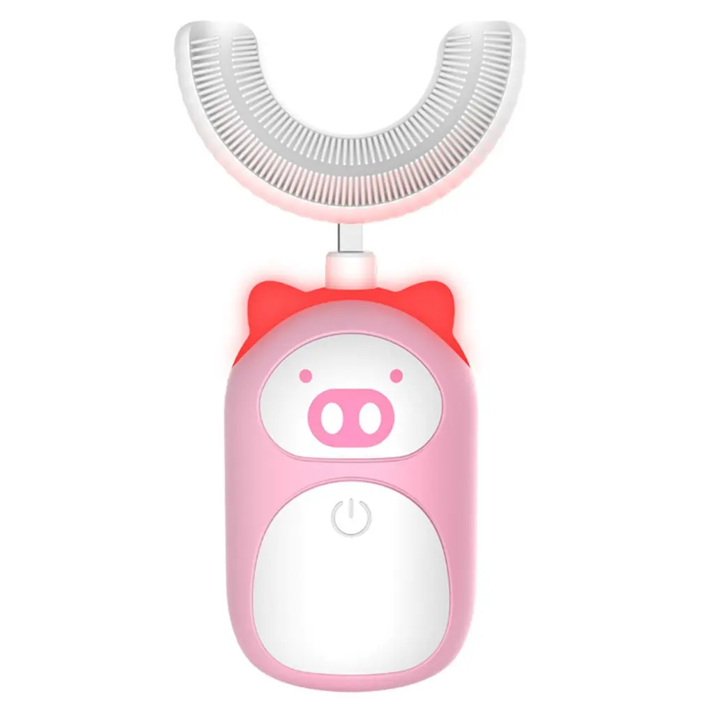 Children 360 Degree U Sonic Electric Toothbrush Kids Silicone Automatic Tooth Brush Children Teeth Brush
Children 360 Degree U Sonic Electric Toothbrush Kids Silicone Automatic Tooth Brush Children Teeth Brush