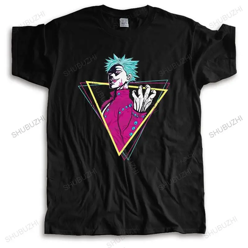 Classic The Seven Deadly Sins Tshirt Men Short Sleeved Cotton T-shirt Printed Anime Manga Nanatsu no Taizai Ban Tee Top Clothing 
Classic The Seven Deadly Sins Tshirt Men Short Sleeved Cotton T-shirt Printed Anime Manga Nanatsu no Taizai Ban Tee Top Clothing