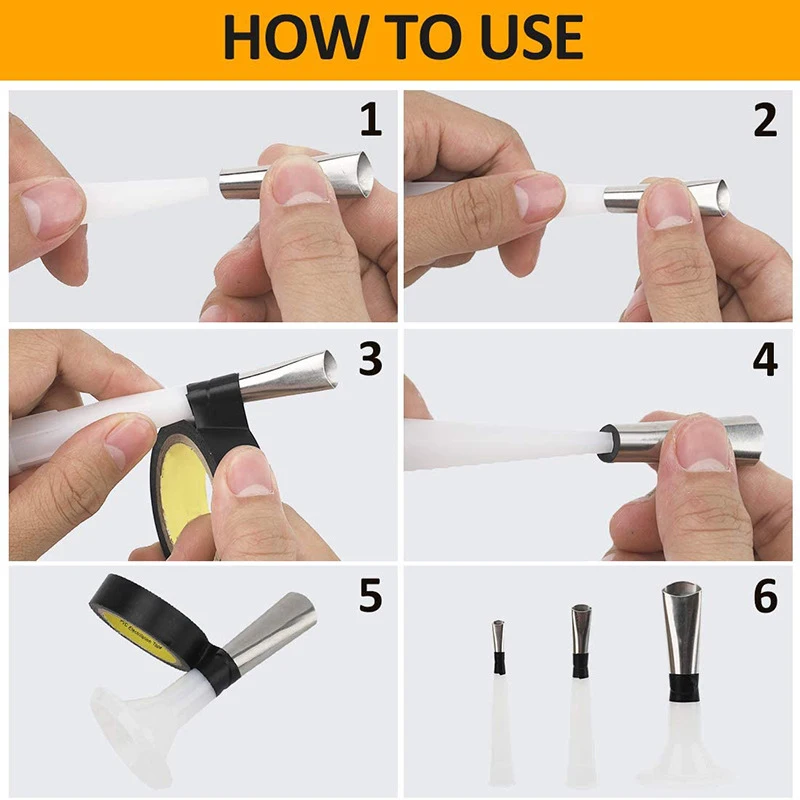 Spot Perfect Caulking Finisher Kit 14Pcs Caulk Nozzle Applicator Reusable Caulking Finishing Tool QP2
Spot Perfect Caulking Finisher Kit 14Pcs Caulk Nozzle Applicator Reusable Caulking Finishing Tool QP2