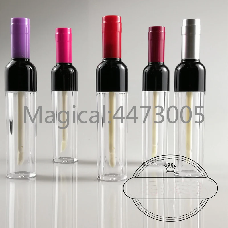 10/30/50pcs 5ML Plastic Lipgloss Bottle with Colored Cap, Empty Clear Wine Shape Creative Portable Lip Gloss Tube, Lipstick Tube
10/30/50pcs 5ML Plastic Lipgloss Bottle with Colored Cap, Empty Clear Wine Shape Creative Portable Lip Gloss Tube, Lipstick Tube