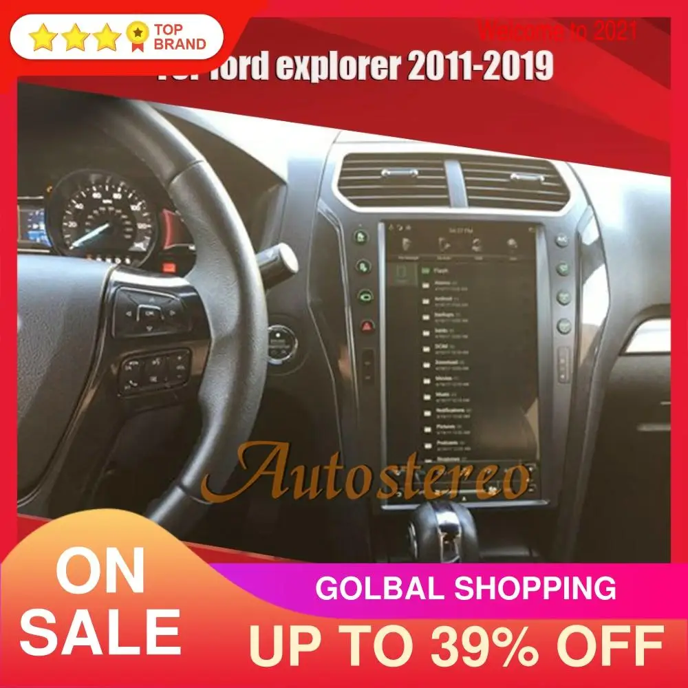 Автомобильный проигрыватель для Ford Explorer 2011-2019 Tesla Style Android 9,0 GPS навигация головное устройство мультимедийный проигрыватель радио магнитофон...
Автомобильный проигрыватель для Ford Explorer 2011-2019 Tesla Style Android 9,0 GPS навигация головное устройство мультимедийный проигрыватель радио магнитофон...