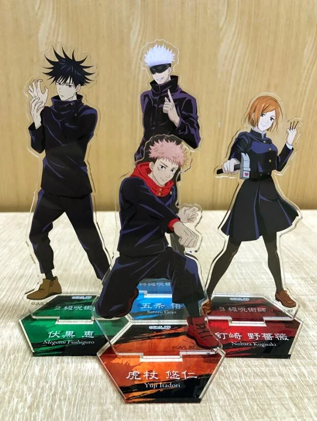 Аниме юдзюцу Kaisen Itadori Yuji Gojo Satoru акриловая фигурка стенд дисплей Модель тарелка Косплей Настольный Декор коллекция подарок
Аниме юдзюцу Kaisen Itadori Yuji Gojo Satoru акриловая фигурка стенд дисплей Модель тарелка Косплей Настольный Декор коллекция подарок