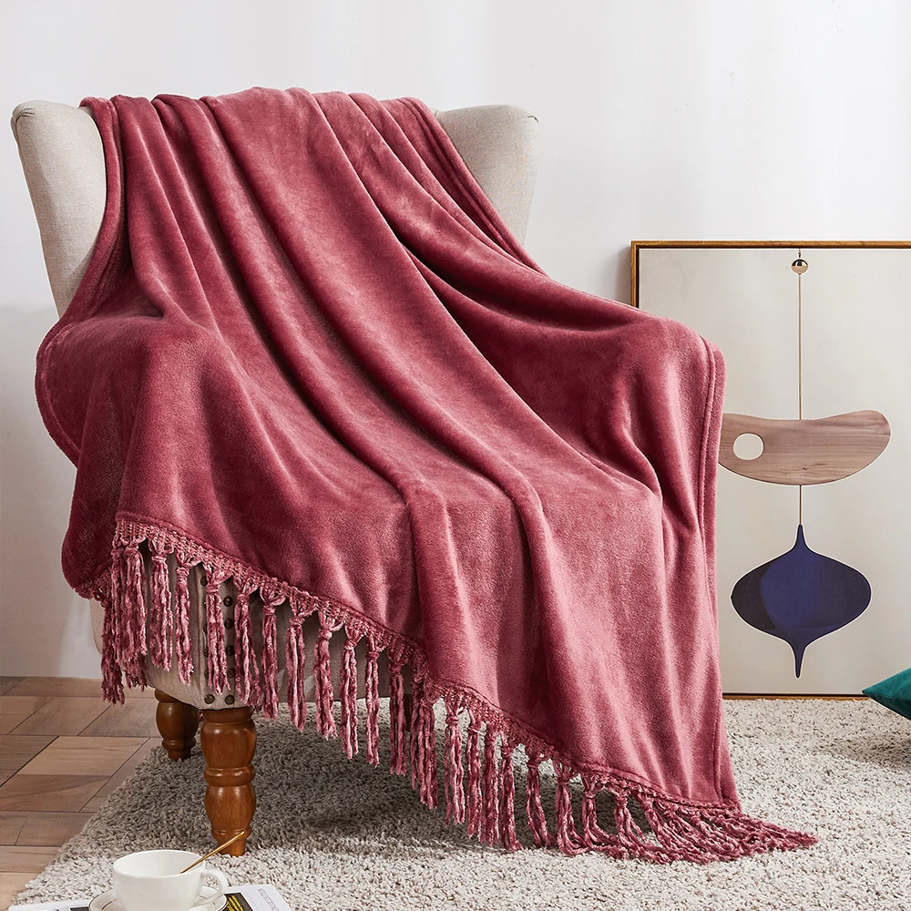 Flannel Plush Blanket Tassel Throws Blankets for Sofa Couch Fuzzy Fleece Blanket Super Soft Lightweight Home Decor Blanket Set
Flannel Plush Blanket Tassel Throws Blankets for Sofa Couch Fuzzy Fleece Blanket Super Soft Lightweight Home Decor Blanket Set