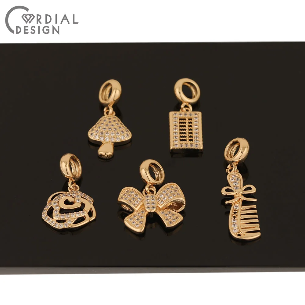 Cordial Design 20Pcs Jewelry Accessories/CZ Pendant/Bracelets Findings/DIY Parts/Hand Made/Jewelry Making/Charms For Necklace