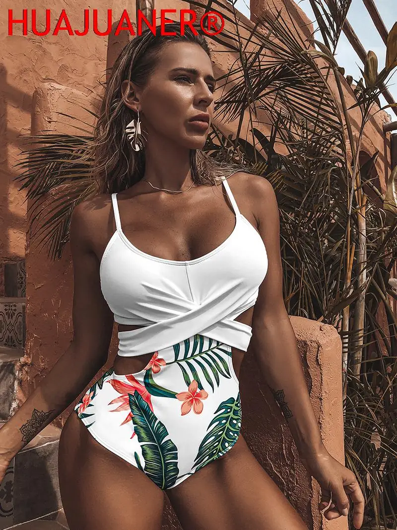 

Sexy Bandage Snake print Plus Size One Piece Swimsuit African Swimwear women Bathing suit Trikini 2020 Monokini S-5XL Brazilian