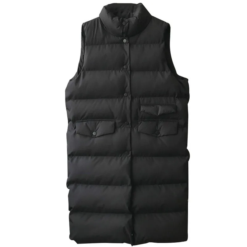 Autumn Winter Cotton Vest Women Ladies Casual Waistcoat Female Sleeveless Long Vest Jacket Slim Fit Warm Puffer Coat
Autumn Winter Cotton Vest Women Ladies Casual Waistcoat Female Sleeveless Long Vest Jacket Slim Fit Warm Puffer Coat