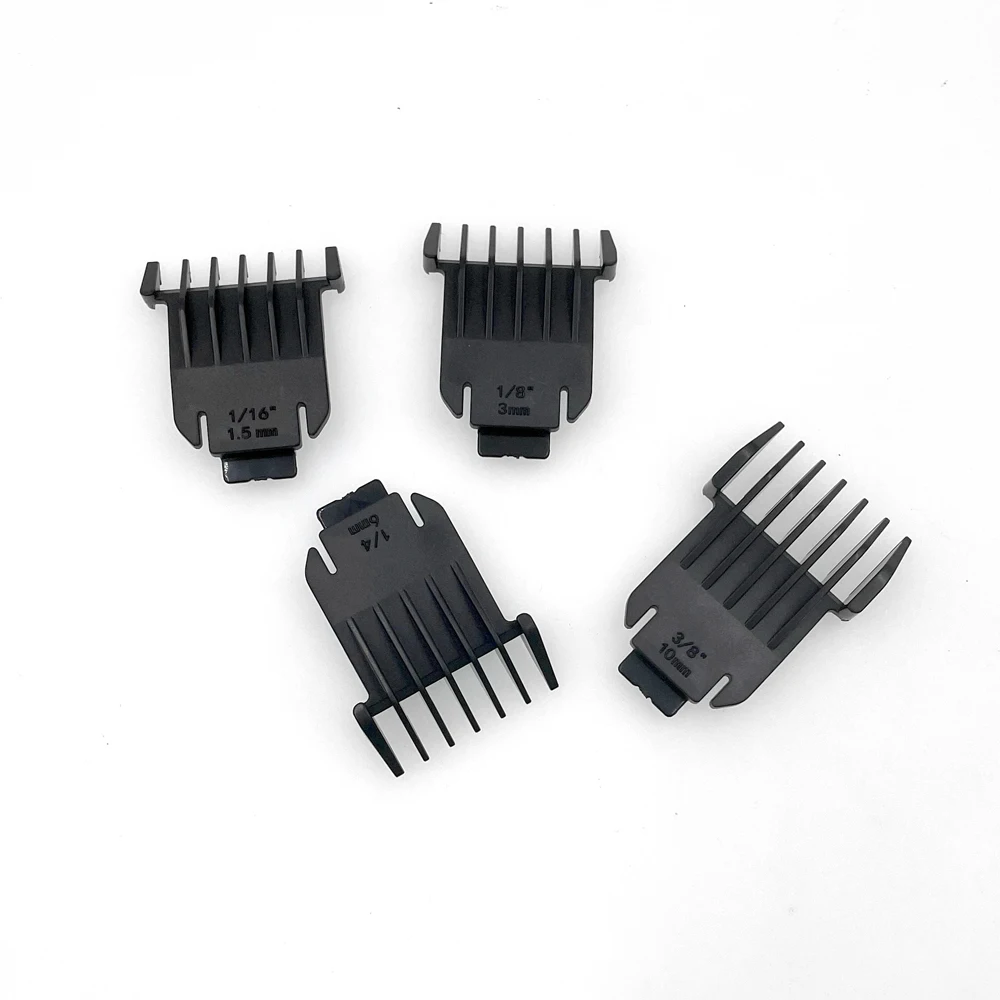 

T9 Universal Hair Clipper Limit Comb Guide Sets 1.5mm/3mm/6mm/10mm Limit calipers Trimmer Guards Hairdressing Tools for KM-1971