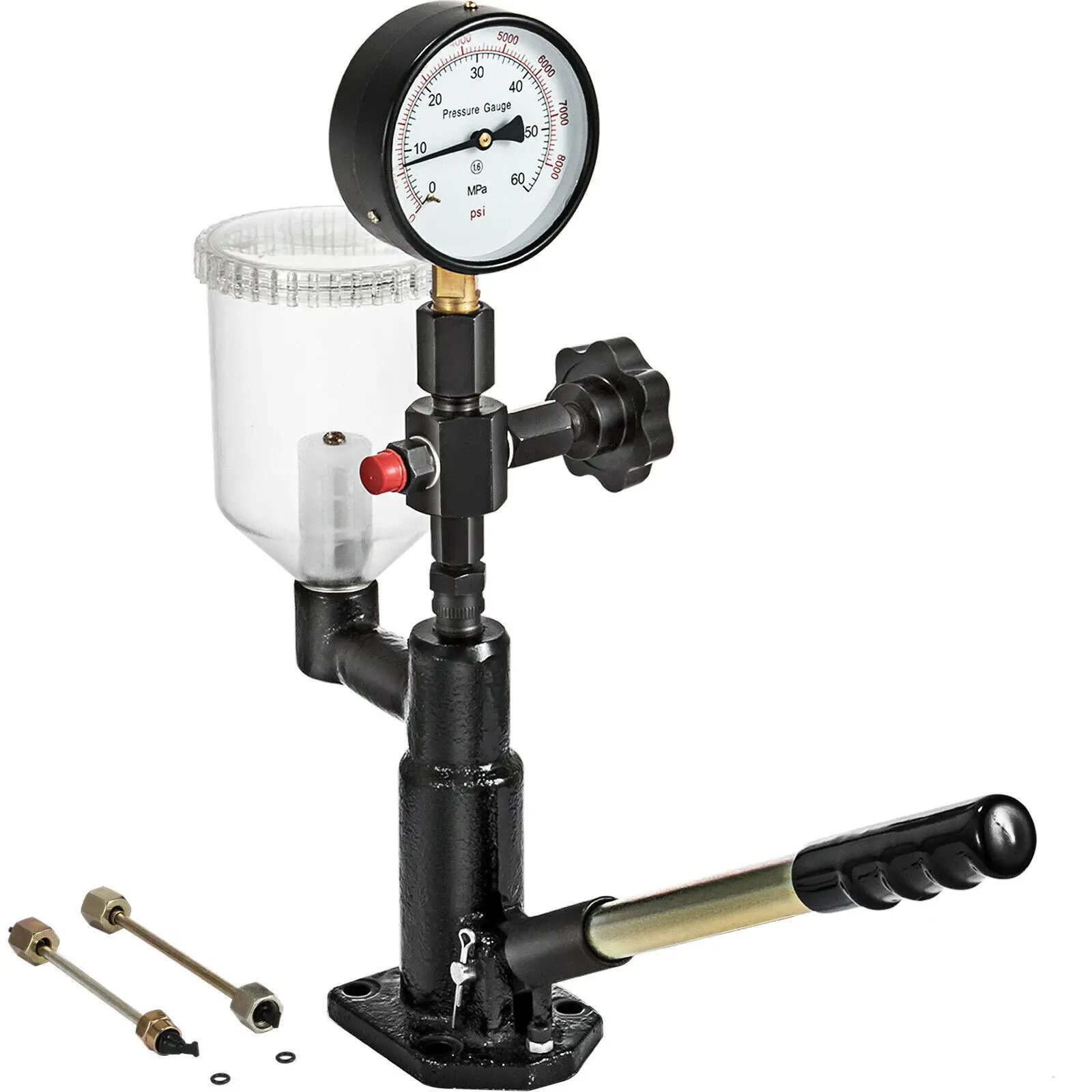 Diesel Fuel Injector Nozzles Tester with Dual Scale Gauge Common Rail Pressure Tester Repair Tool for Automobiles Tractors 2022!
Diesel Fuel Injector Nozzles Tester with Dual Scale Gauge Common Rail Pressure Tester Repair Tool for Automobiles Tractors 2022!
