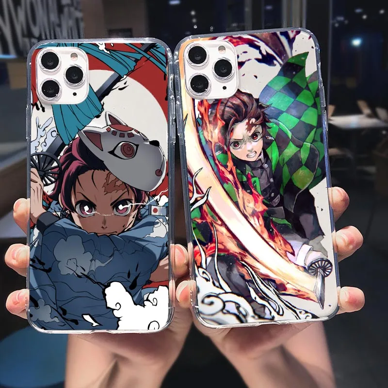Demon Slayer Kimetsu no Yaiba Soft Phone Case For iPhone 12 Pro Max 11 Pro XR XS Max X 7 8 Plus Japan Anime silicone Cover Couqe
Demon Slayer Kimetsu no Yaiba Soft Phone Case For iPhone 12 Pro Max 11 Pro XR XS Max X 7 8 Plus Japan Anime silicone Cover Couqe
