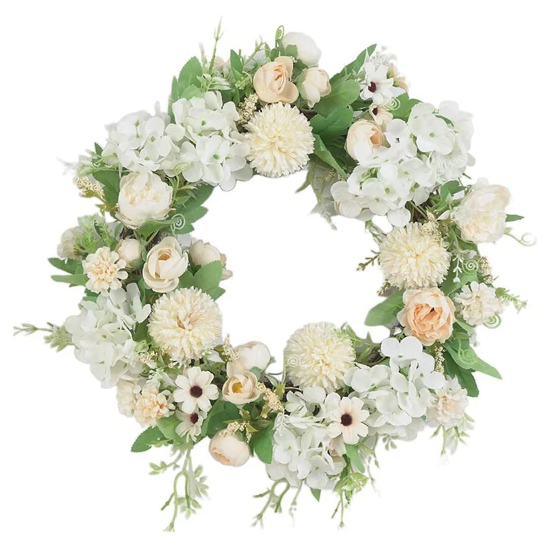 Artificial Peony Hydrangea Wreath Spring Wreath for Front Door Wedding Wall Window Party Farmhouse Garden Home Decor
Artificial Peony Hydrangea Wreath Spring Wreath for Front Door Wedding Wall Window Party Farmhouse Garden Home Decor