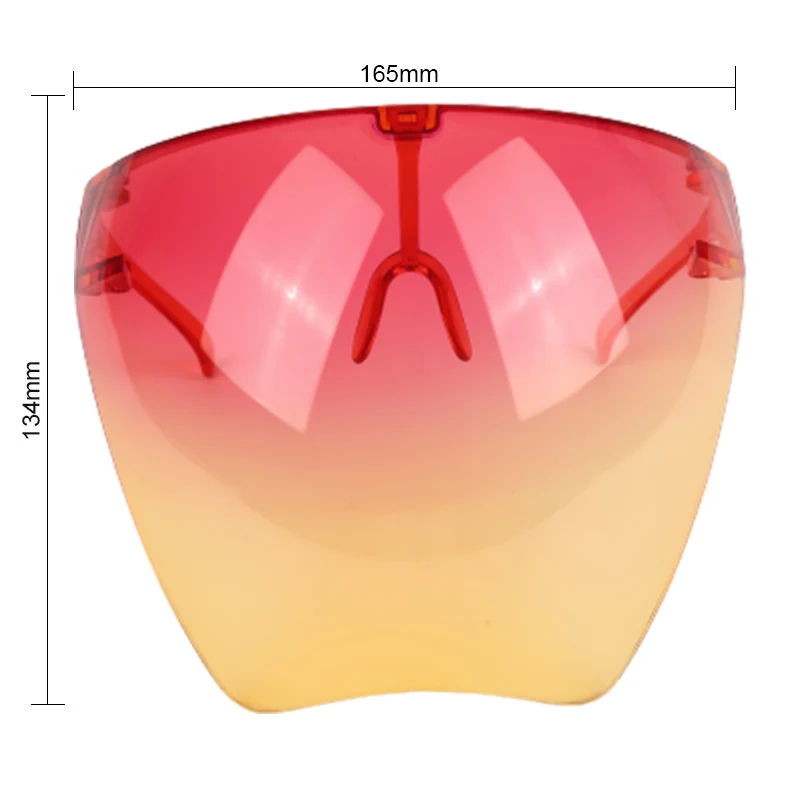 Unisex Face Shield PPE Protective Facial Cover Transparent Clear Glasses Visor Anti-Fog Colorful Eye Shield Visor Wrap Shield
Unisex Face Shield PPE Protective Facial Cover Transparent Clear Glasses Visor Anti-Fog Colorful Eye Shield Visor Wrap Shield