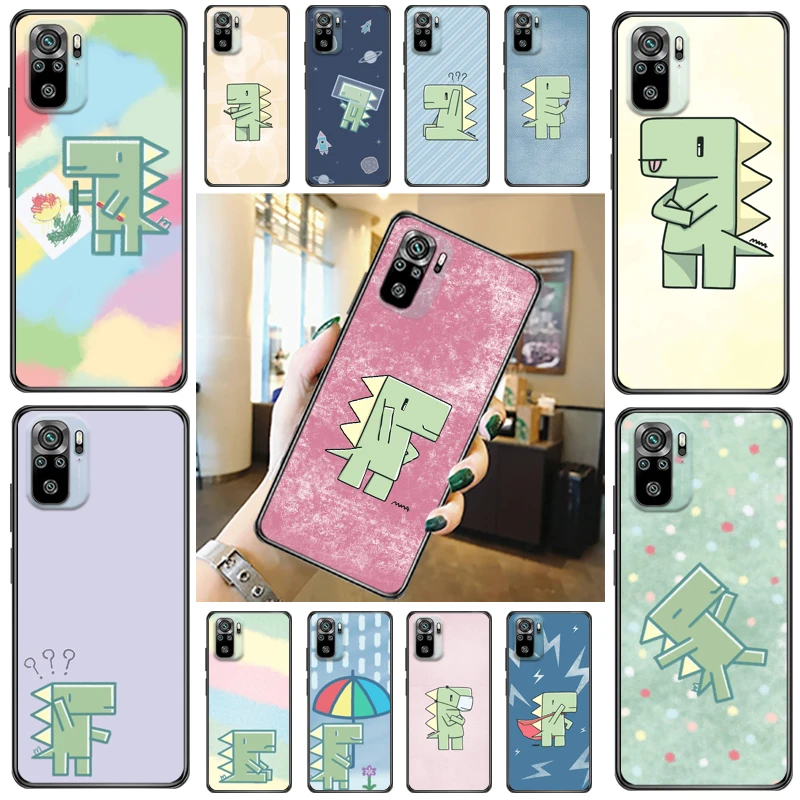 Cute Funny Flowers Couples Dinosaur Color Painting Phone Case For Xiaomi Redmi Note 10 Pro 10T 5G 10S Coque Carcasa Cases
Cute Funny Flowers Couples Dinosaur Color Painting Phone Case For Xiaomi Redmi Note 10 Pro 10T 5G 10S Coque Carcasa Cases