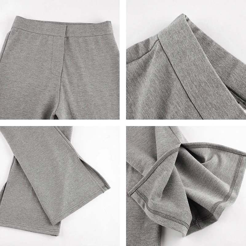 Solid Sweatpants Tracksuit Women's Sports Pants 2021 High Waist Side Split Fashion Skinny Long Trousers Capris
Solid Sweatpants Tracksuit Women's Sports Pants 2021 High Waist Side Split Fashion Skinny Long Trousers Capris