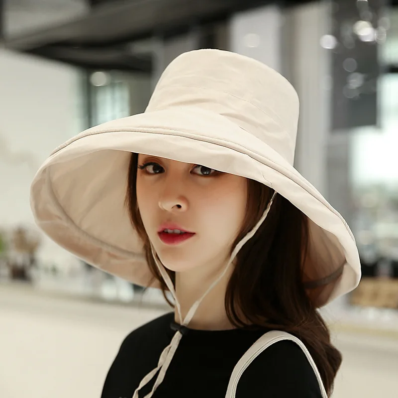2020 Anti-UV Wide Brim Cotton Hats for Women Solid Color Summer Bucket Panama Foldable Cap Large Brim Korean Beach Fisherman Hat
2020 Anti-UV Wide Brim Cotton Hats for Women Solid Color Summer Bucket Panama Foldable Cap Large Brim Korean Beach Fisherman Hat