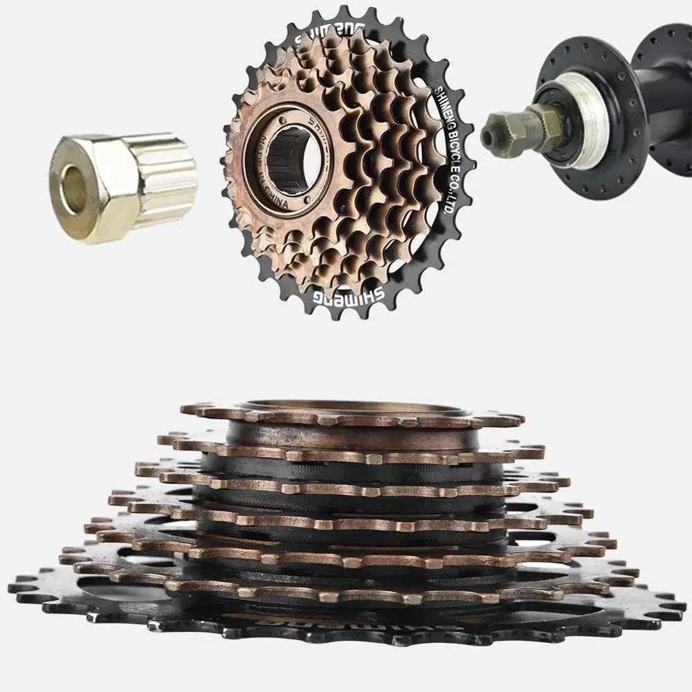 Велосипедная кассета MTB с 7 скоростями для горного и дорожного велосипеда