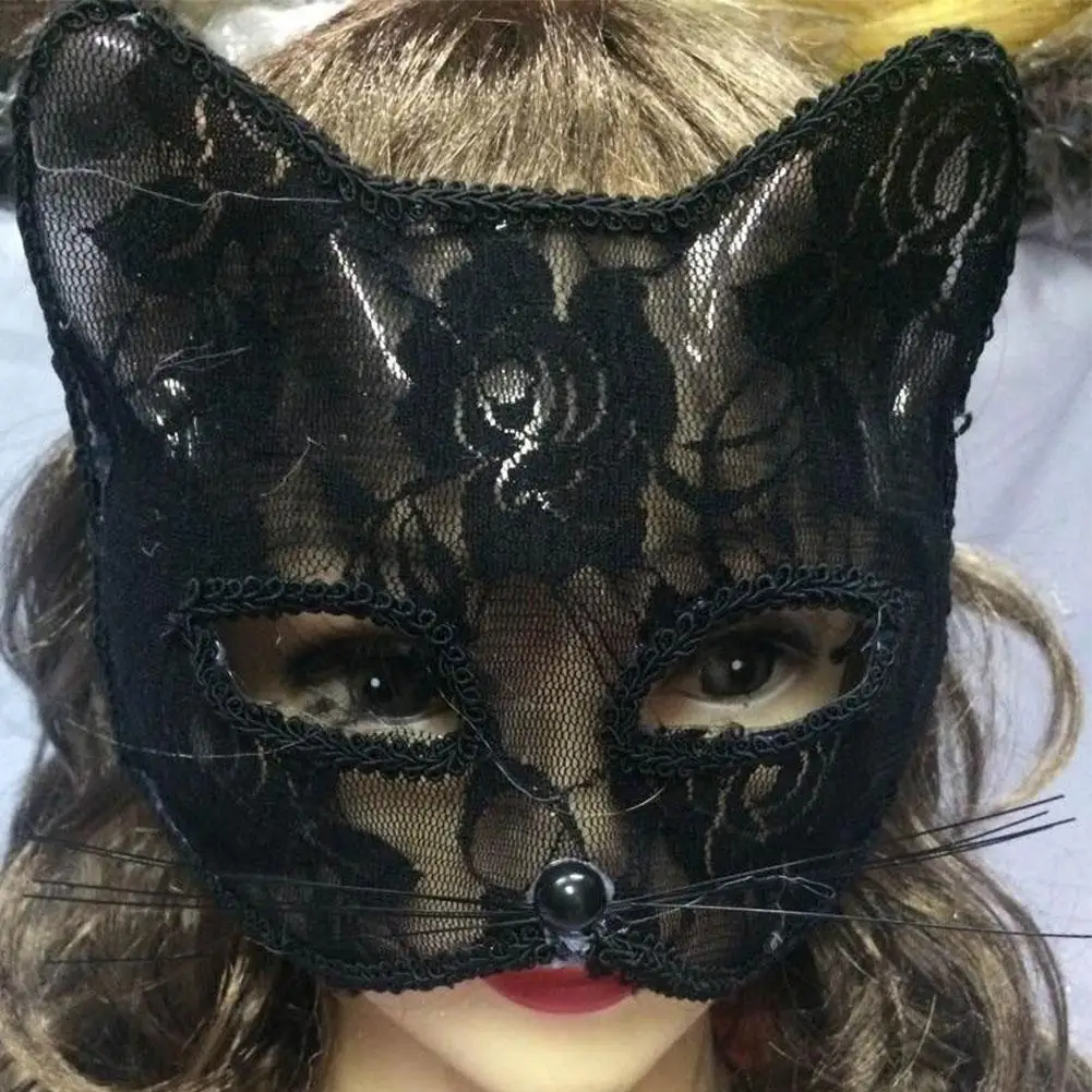 Party Lace Fox Mask for Women Sexy Lace Cat Blindfold for Christmas Party Night Club Shows Dance Role Play Prop Sexy Cosplay
Party Lace Fox Mask for Women Sexy Lace Cat Blindfold for Christmas Party Night Club Shows Dance Role Play Prop Sexy Cosplay