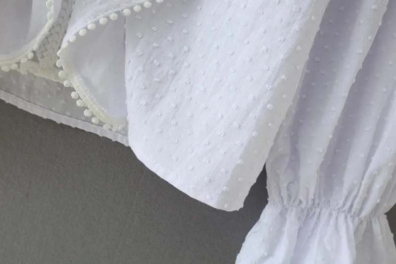 HSA 2020 Women Vintage Ruffle Shirt Elegant Embroidered Lace Splicing Lady Long Sleeve Blouse V-Neck Shirts pullovers Chic Tops
HSA 2020 Women Vintage Ruffle Shirt Elegant Embroidered Lace Splicing Lady Long Sleeve Blouse V-Neck Shirts pullovers Chic Tops