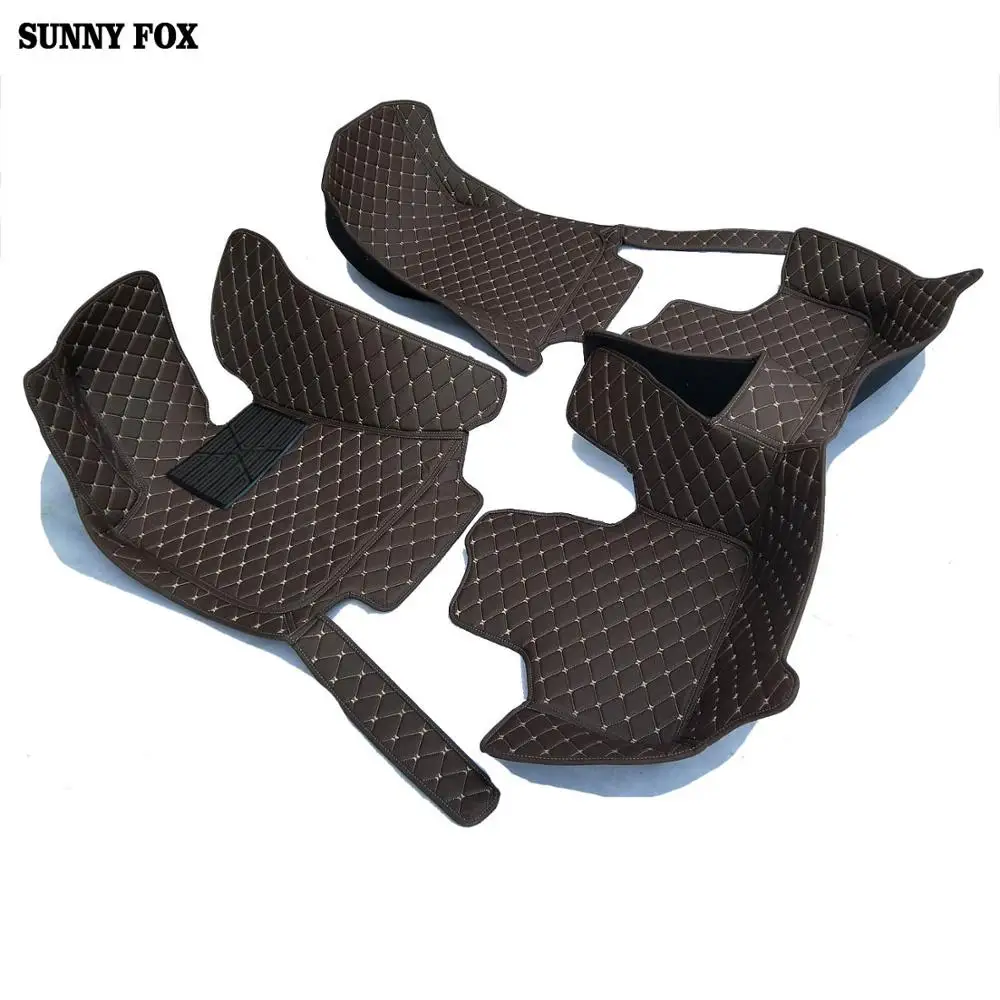 Автомобильные коврики SUNNY FOX для Toyota Prius camry Prado RAV4 Corolla Highlander подкладка любых