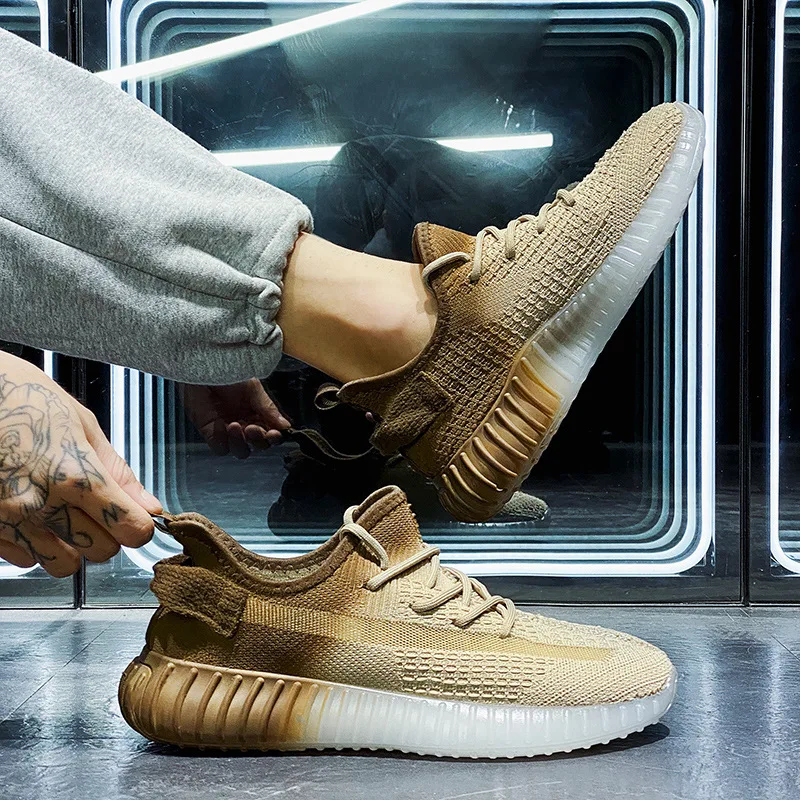 New Sports Running Shoes Outdoor Splicing Breathable Mesh Shoes Non-slip Round Toe Low-top Thick-soled Casual Men's Shoes
New Sports Running Shoes Outdoor Splicing Breathable Mesh Shoes Non-slip Round Toe Low-top Thick-soled Casual Men's Shoes