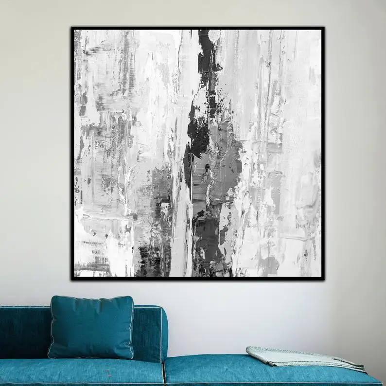 Oil Painting Abstract Oversize Canvas Wall Art Black and White Painting Calming Abstract Paintingon Canvas Custom Order Listing
Oil Painting Abstract Oversize Canvas Wall Art Black and White Painting Calming Abstract Paintingon Canvas Custom Order Listing