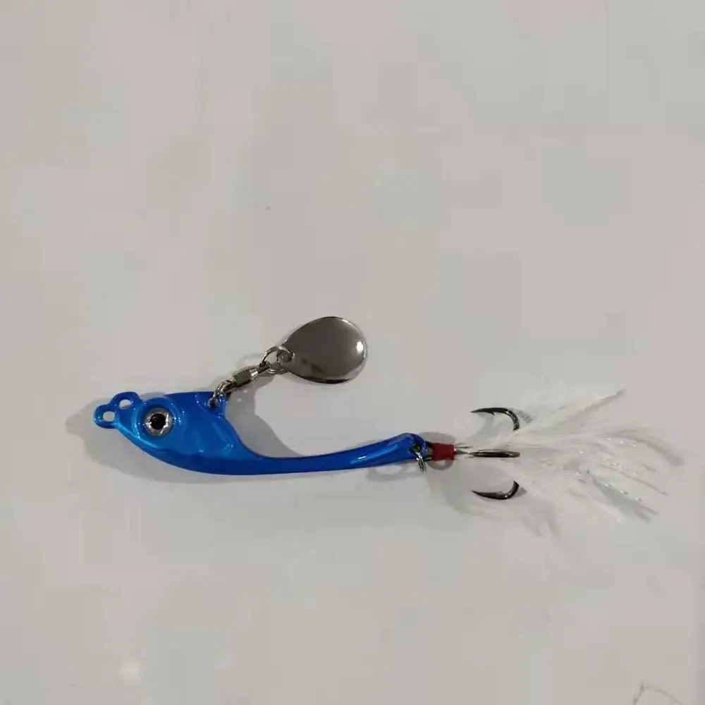 New Designer Metal VIB Fishing Lure Mososeries Vibration Rotation Spoons Artificial Lures Bait 11g
New Designer Metal VIB Fishing Lure Mososeries Vibration Rotation Spoons Artificial Lures Bait 11g