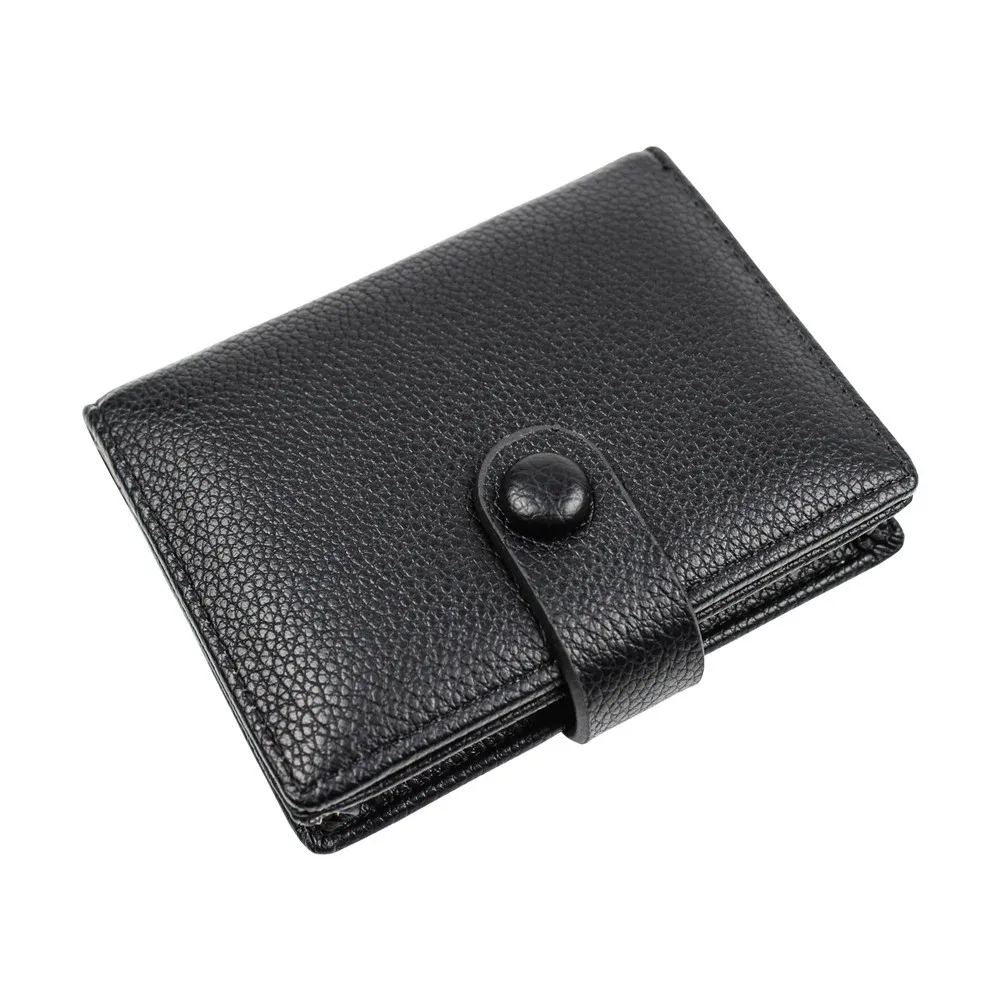 1pcs Fashion Card Holder Pu Leather Black Business Card Case Men Credit Mini Cards Holder Wallet Coin Purse
1pcs Fashion Card Holder Pu Leather Black Business Card Case Men Credit Mini Cards Holder Wallet Coin Purse