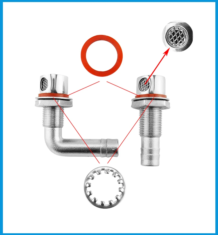 Universal Boat Fuel Vent Marine Grade 316 Stainless Steel Fuel Gas Tank Vent Hardware with Gasket Flush Mount for 5/8" Hose 
Universal Boat Fuel Vent Marine Grade 316 Stainless Steel Fuel Gas Tank Vent Hardware with Gasket Flush Mount for 5/8" Hose