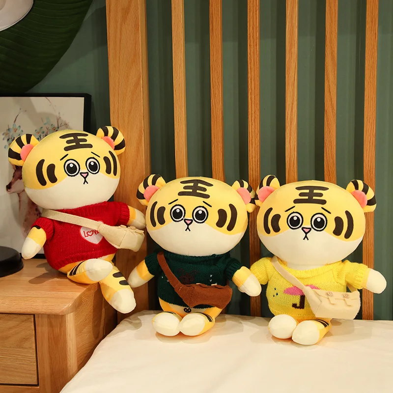 35cm New Cute Plush Tiger Dress Up Cosplay Toy Stuffed Soft Doll Chinese Zodiac Tiger Plushie Toys for Kids Girls Birthday Gift
35cm New Cute Plush Tiger Dress Up Cosplay Toy Stuffed Soft Doll Chinese Zodiac Tiger Plushie Toys for Kids Girls Birthday Gift