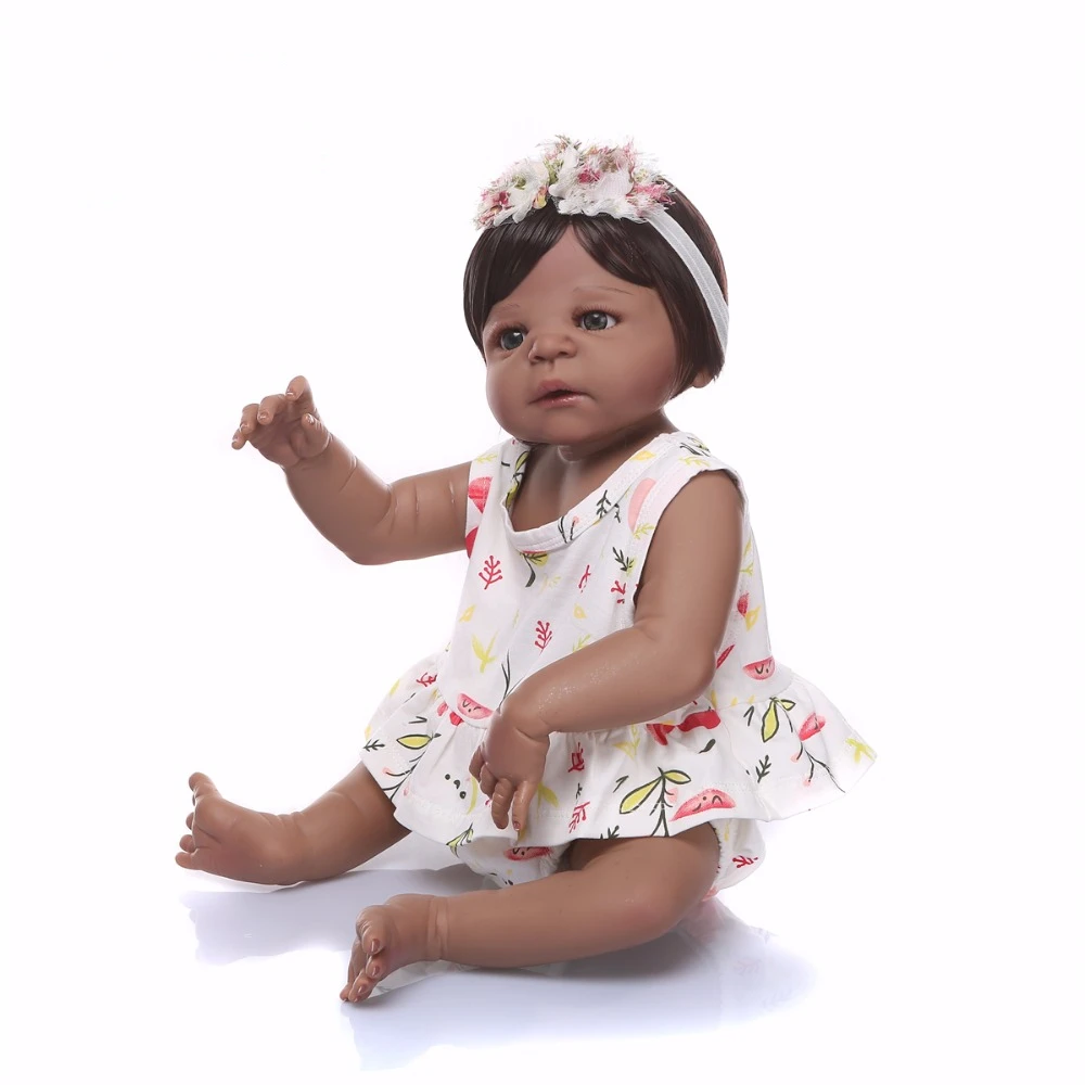 Новое поступление 55 см Силиконовые всего тела Reborn Baby Doll реальной жизни черного цвета Детская кукла «Принцесса» на Рождество, Детские кубики...
Новое поступление 55 см Силиконовые всего тела Reborn Baby Doll реальной жизни черного цвета Детская кукла «Принцесса» на Рождество, Детские кубики...