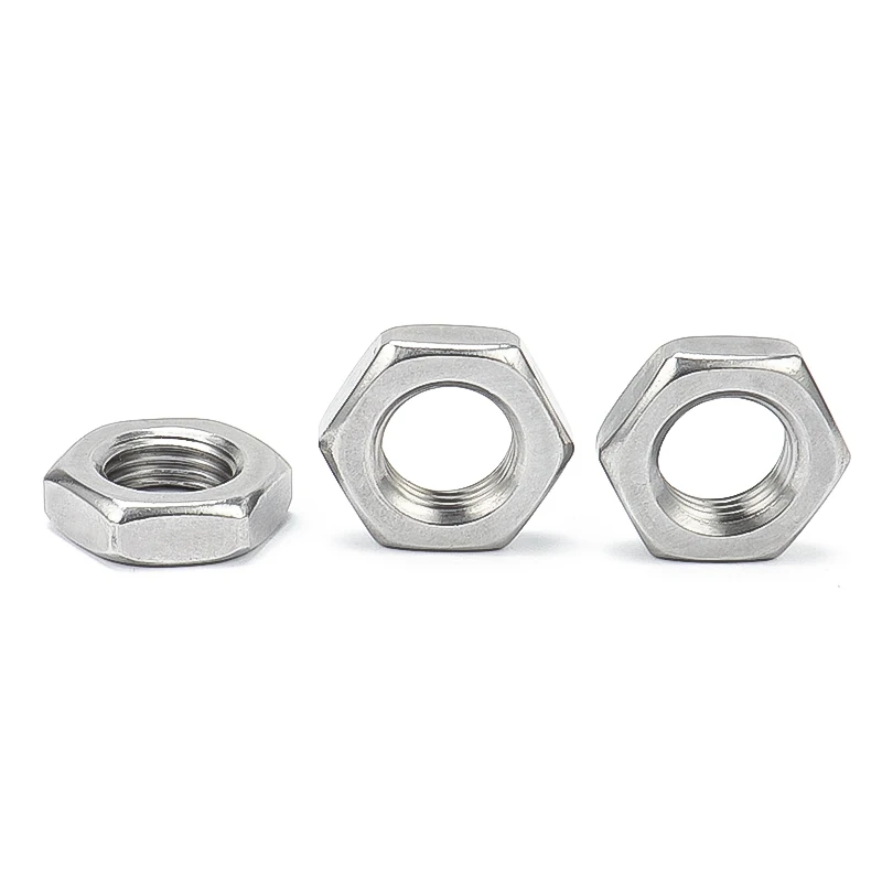 1/5/10PCS Fine Thread Thin Hex Nut M6 M8 M10 - M20 Flat Hexagon Nuts A2 Stainless Steel
1/5/10PCS Fine Thread Thin Hex Nut M6 M8 M10 - M20 Flat Hexagon Nuts A2 Stainless Steel