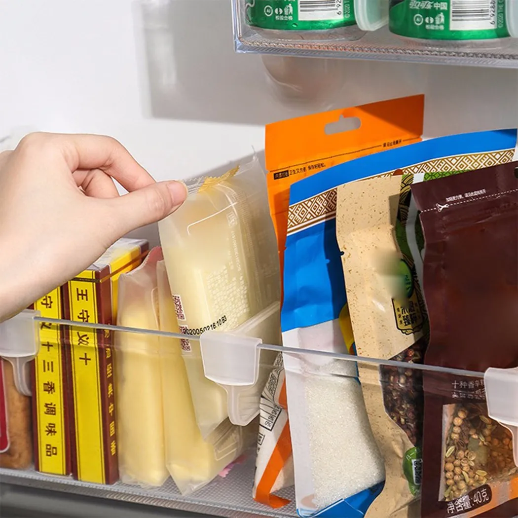 4pcs/set Refrigerator Partition Divider Storage Rack Adjustable Board Drawer Organizer Transparent PP
4pcs/set Refrigerator Partition Divider Storage Rack Adjustable Board Drawer Organizer Transparent PP