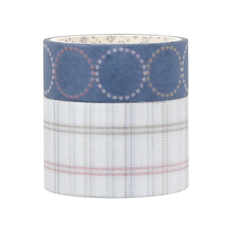 2 Rolls/pack Basic Geometry Series Washi Masking Tape Adhesive Paper Crafts Tape For Diy Planners Diary Decorative
2 Rolls/pack Basic Geometry Series Washi Masking Tape Adhesive Paper Crafts Tape For Diy Planners Diary Decorative