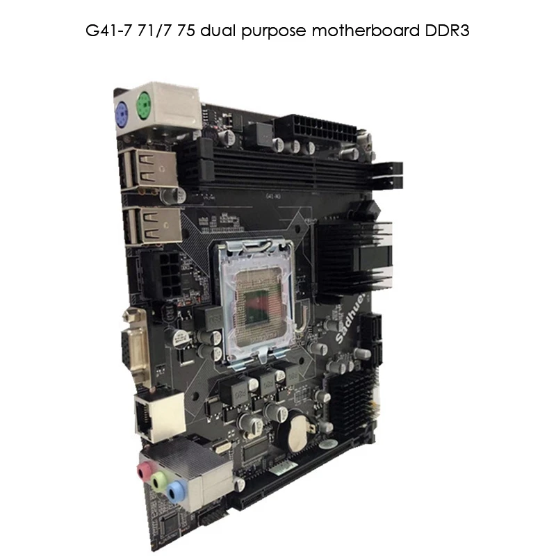 G41-775/771-Pin Computer Motherboard DDR3 Motherboard Supports 4G Memory 8G Dual Channel Support Q8200 L5420
G41-775/771-Pin Computer Motherboard DDR3 Motherboard Supports 4G Memory 8G Dual Channel Support Q8200 L5420