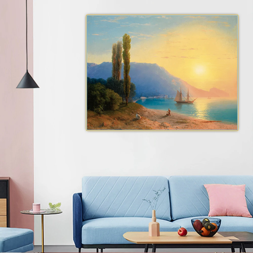 Картина Citon «Закат над Ялтой»
Картина Citon «Закат над Ялтой»