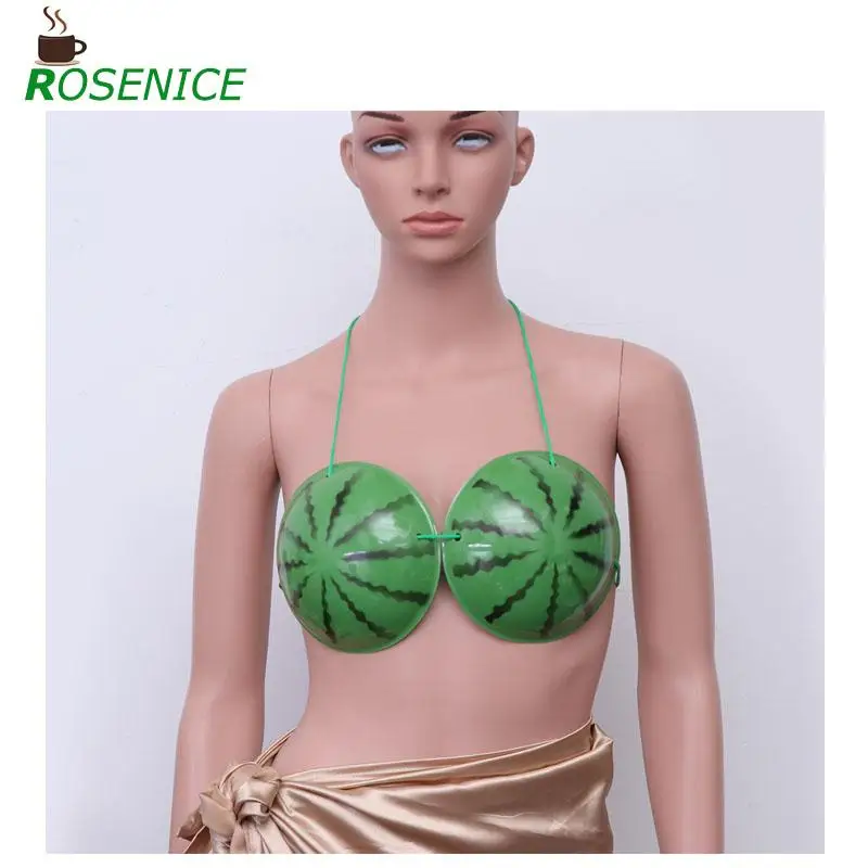 Eye-catching Hawaiian Watermelon Bra Performance Costume Accessory for Holiday Party Dress Up Party
Eye-catching Hawaiian Watermelon Bra Performance Costume Accessory for Holiday Party Dress Up Party