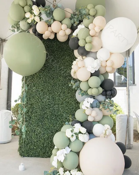 93pcs Baby Shower Balloon Garland Arch Kit Green White Black Latex Air Balloons Pack for Birthday Party Decor Supplie
93pcs Baby Shower Balloon Garland Arch Kit Green White Black Latex Air Balloons Pack for Birthday Party Decor Supplie