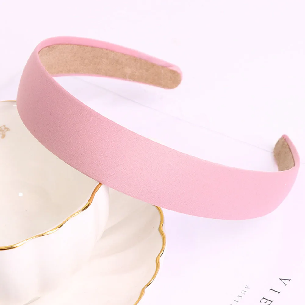 1PC Plastic Fashion Canvas Wide Headband Hair Band Headwear Bezel Hair Accessories For Woman Satin Covered Resin Hairbands
1PC Plastic Fashion Canvas Wide Headband Hair Band Headwear Bezel Hair Accessories For Woman Satin Covered Resin Hairbands