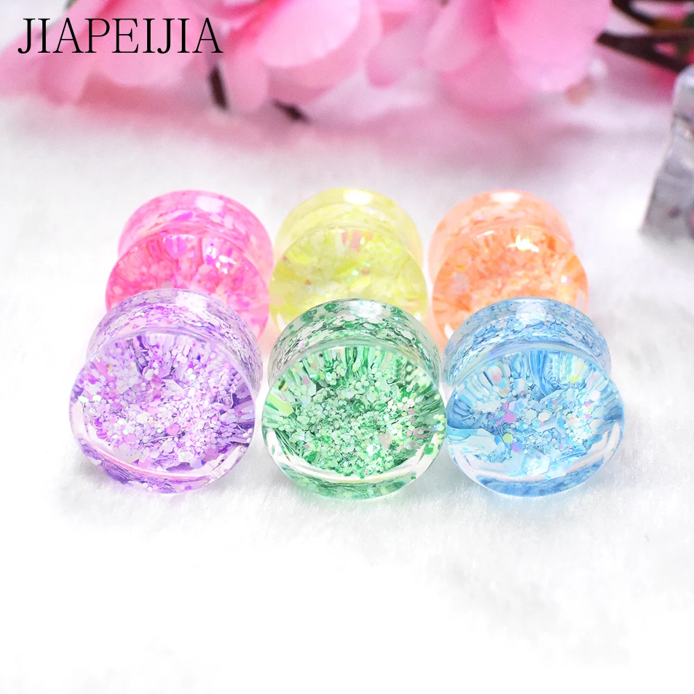 Ear Gauges Tunnels and Plug Body Piercing Jewelry Multicolor Acrylic Ear Expander Studs Stretching 6-30mm
Ear Gauges Tunnels and Plug Body Piercing Jewelry Multicolor Acrylic Ear Expander Studs Stretching 6-30mm