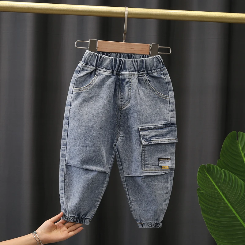 Newest Autumn 2-6Y Fashion Boys Casual Jeans Trousers Baby Toddler Boy's Denim Pants Kids Jeans Children Cargo Pants Boys Jeans
Newest Autumn 2-6Y Fashion Boys Casual Jeans Trousers Baby Toddler Boy's Denim Pants Kids Jeans Children Cargo Pants Boys Jeans