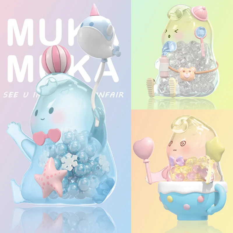 MUKAMUKA Summer Playground Series Blind Box Toy Anime Character Transparent Model Doll Girl Gift desk decoration fairy figurine
MUKAMUKA Summer Playground Series Blind Box Toy Anime Character Transparent Model Doll Girl Gift desk decoration fairy figurine