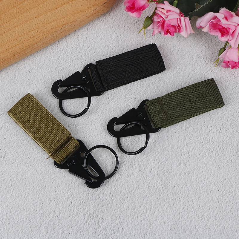 1PC Webbing Carabiner Backpack Strap Clip Kit Travel Bag Belt Clasp Outdoor Hang Camp Attach Tactical
1PC Webbing Carabiner Backpack Strap Clip Kit Travel Bag Belt Clasp Outdoor Hang Camp Attach Tactical
